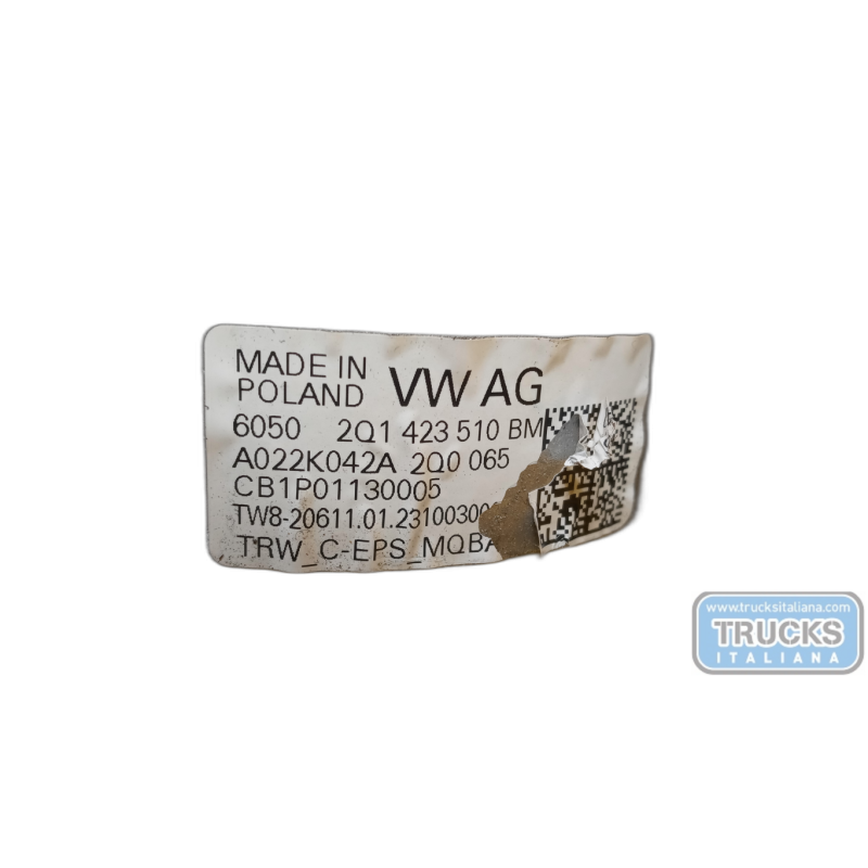 VOLKSWAGEN STEERING COLUMN  VOLKSWAGEN Polo 2021> used