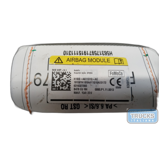 CURTAIN AIRBAG RIGHT  FORD Fiesta 2017> used