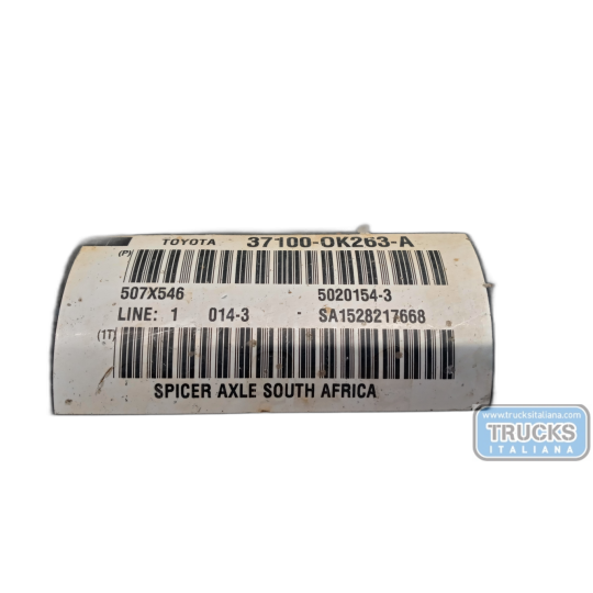 REAR POWER TAKE OFF SHAFTS TOYOTA Hilux 2011>2016 used