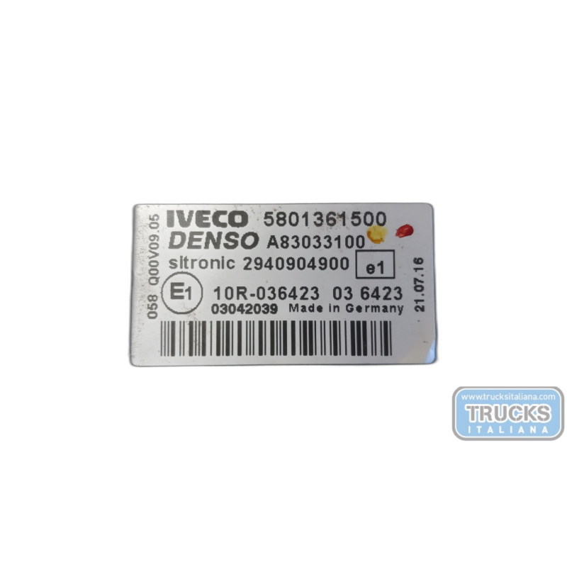 IVECO CENTRALINA CLIMATIZZATORE IVECO Stralis 2013> usato