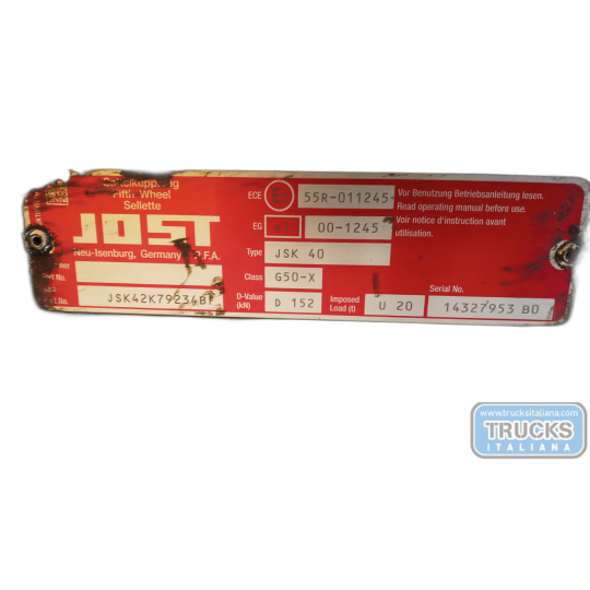 TURNBUCKLE SCANIA Serie R 2014> used