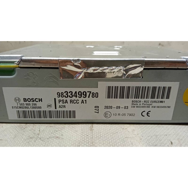 PEUGEOT AUTORADIO PEUGEOT 208 2019> usato
