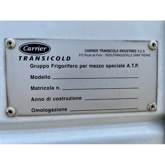 DAF CF 450 FAN 6X2 ISOTERMICO + FRIGO CARRIER-