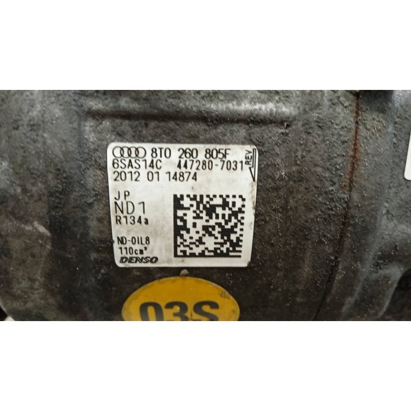 AUDI COMPRESSORE ARIA CONDIZIONATA AUDI A4 2011>2015 usato
