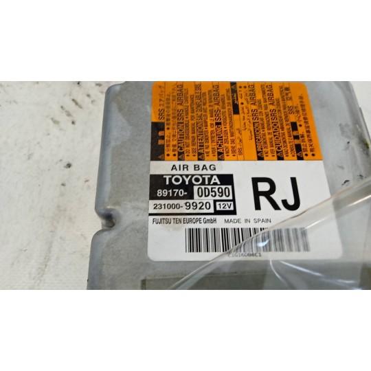 KIT AIR BAG TOYOTA Yaris 2014>2017 usato
