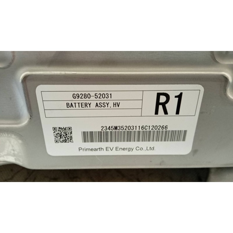 TOYOTA TRACTION HYDRID BATTERY TOYOTA Yaris 2014>2017 used