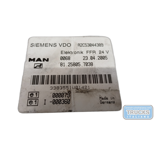 VARIOUS CONTROL UNITS A  MAN TG-A 2000>2007 used