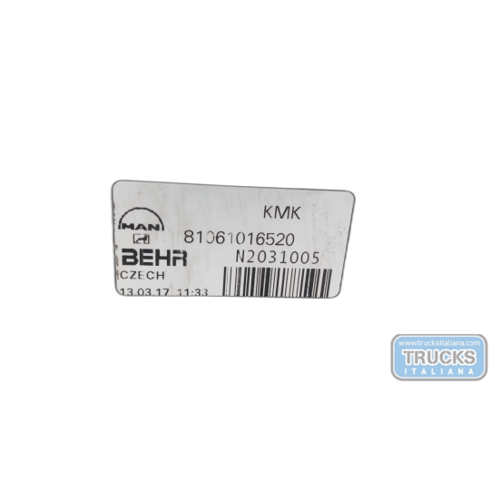 WATER HEAT RADIATOR  MAN TG-A 2000>2007 used