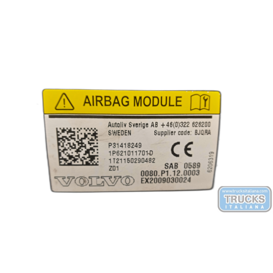 CURTAIN AIRBAG LEFT VOLVO V40 2012>2016 used