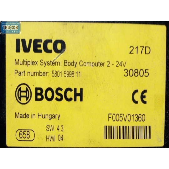 VARIOUS CONTROL UNITS  IVECO Stralis 2013> used