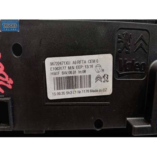 AC CONTROL UNIT PEUGEOT 2008 2013>2016 used