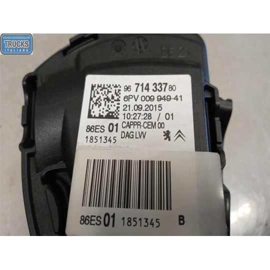 ELETRONIC THROTTLE PEDAL  PEUGEOT 2008 2013>2016 used