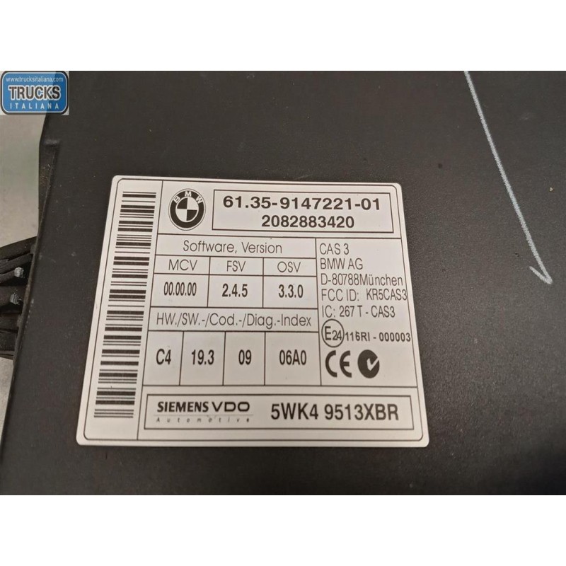 MINI CENTRALINA MOTORE MINI R56  2006>2011 usato