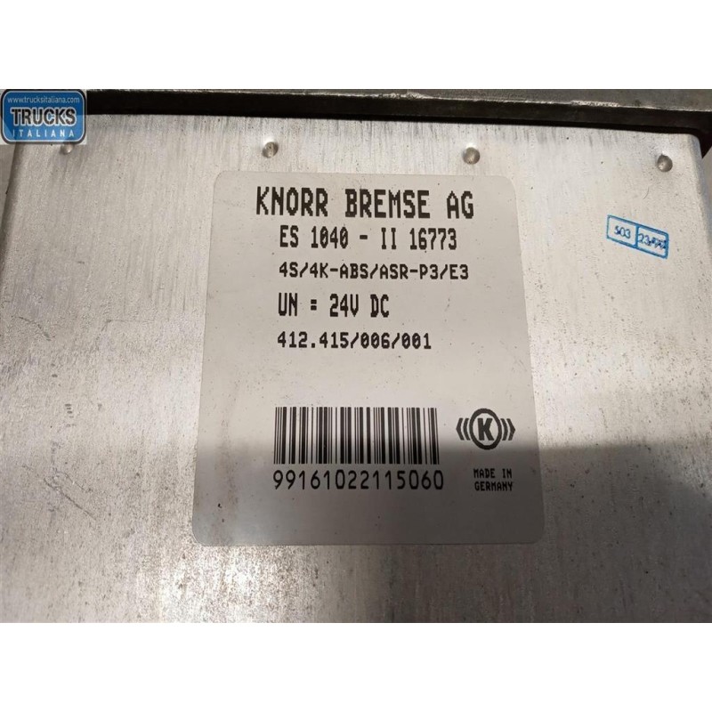 IVECO VARIOUS CONTROL UNITS  IVECO EUROTECH used