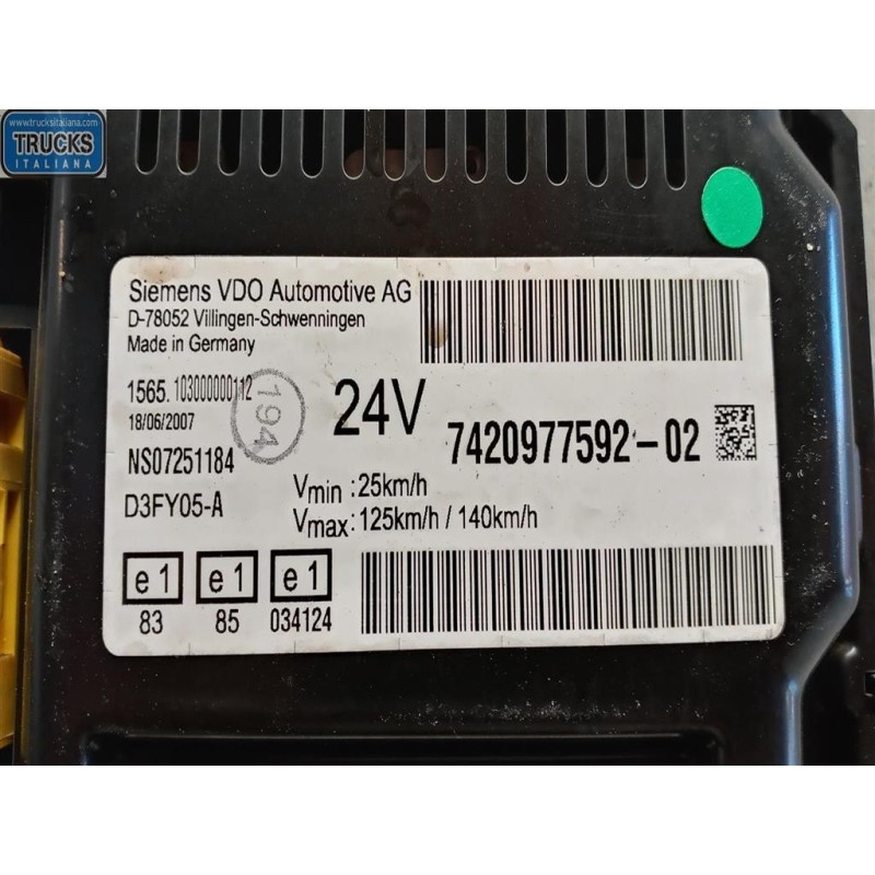 RENAULT truck INSTRUMENT PANEL RENAULT truck Premium 2005>2013 used