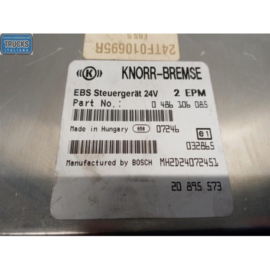 EBS CONTROL UNIT  RENAULT truck Premium 2005>2013 used