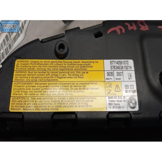 AIR BAG LATERALE SINISTRO BMW Serie 1 (E87) 2007> usato