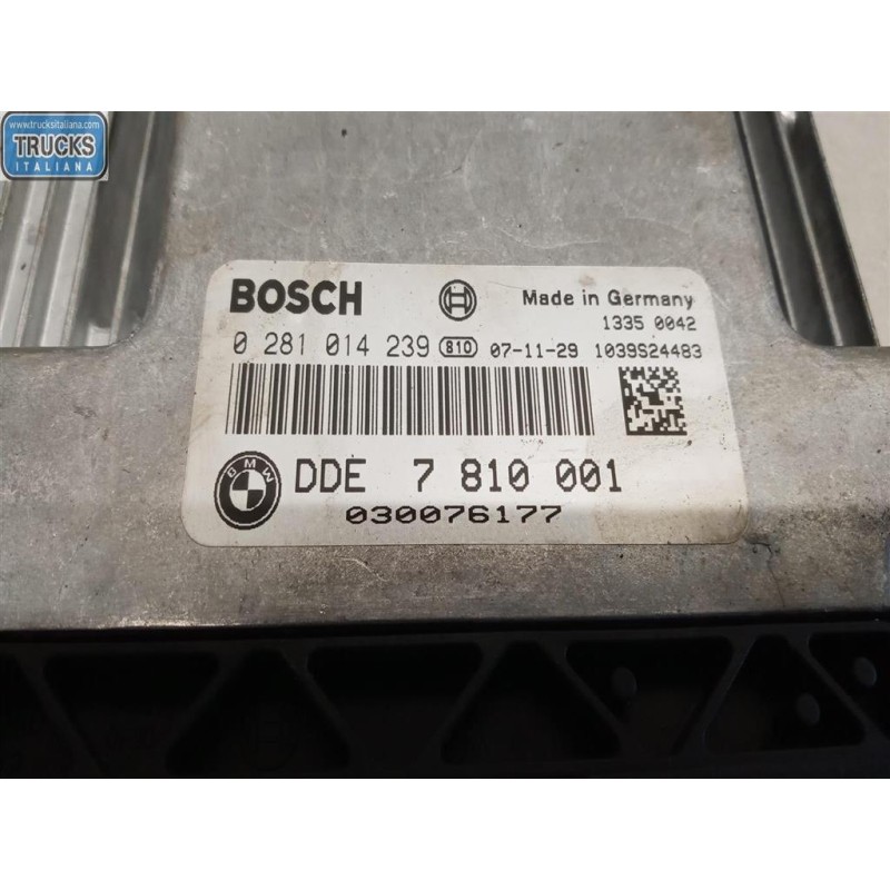 BMW ENGINE UNIT BMW Serie 1 (E87) 2007> used