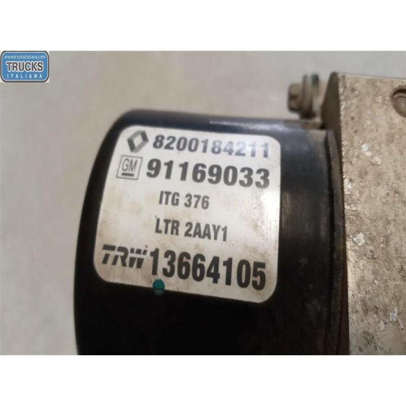 RENAULT van ABS SYSTEM RENAULT van Trafic 2001>2007 used