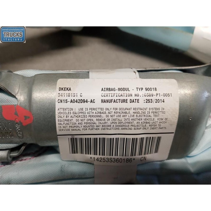 FORD AIR BAG TETTO DESTRO FORD EcoSport 2013>2017 usato