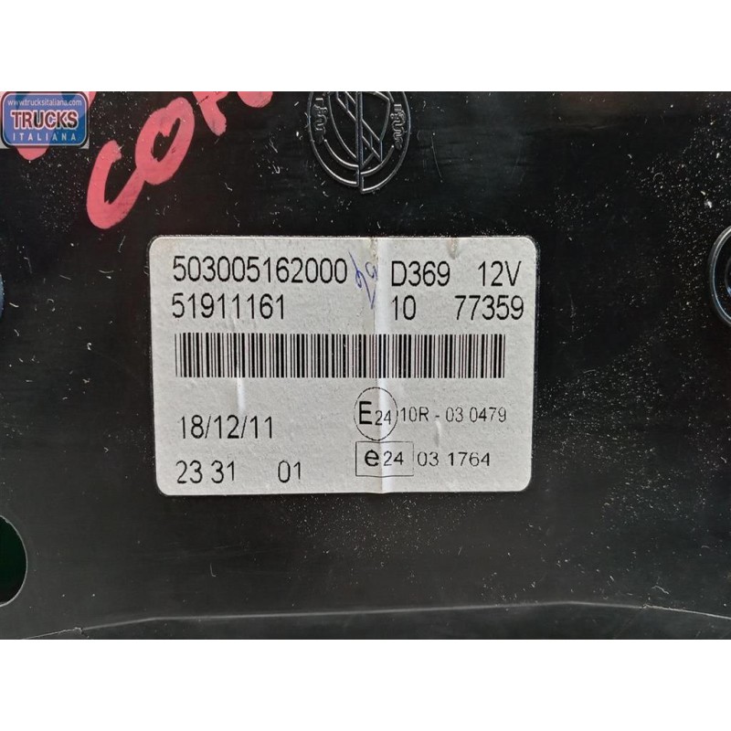 OPEL van QUADRO STRUMENTI OPEL van Combo D 2012>2018 usato