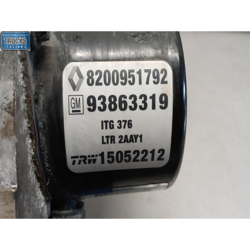 OPEL van GRUPPO ABS OPEL van Vivaro A 2006>2014 usato