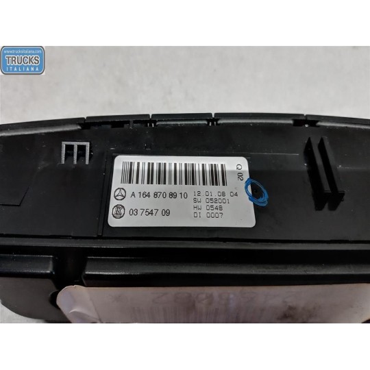 INTERRUTTORI E PULSANTI ABITACOLO MERCEDES-BENZ Classe M (W164) 2005>2011 usato