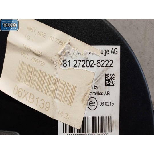 QUADRO STRUMENTI MAN TGX  usato