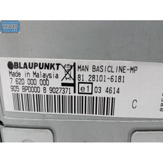 CAR RADIO MAN TGX  used