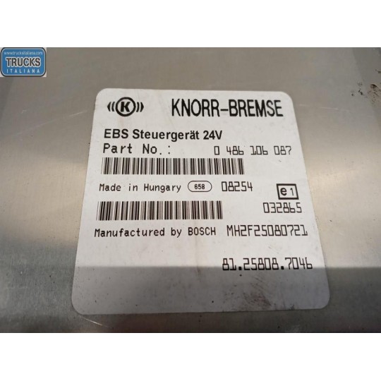 EBS CONTROL UNIT  MAN TGX  used