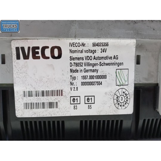 QUADRO STRUMENTI IVECO Stralis 2003>2007 usato