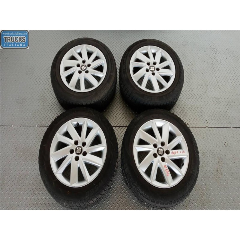 SEAT KIT 4 CERCHI IN LEGA SEAT Ibiza 2012>2015 usato