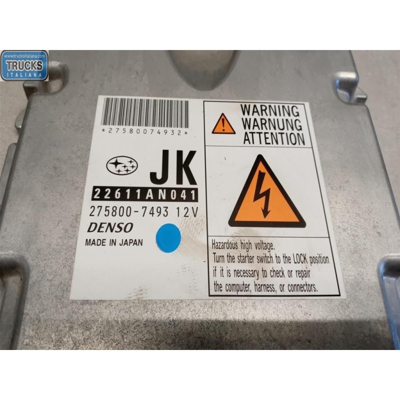 SUBARU CENTRALINA MOTORE SUBARU Legacy 2003>2009 usato