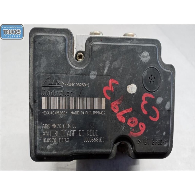 CITROEN ABS SYSTEM CITROEN C3 2002>2005 used