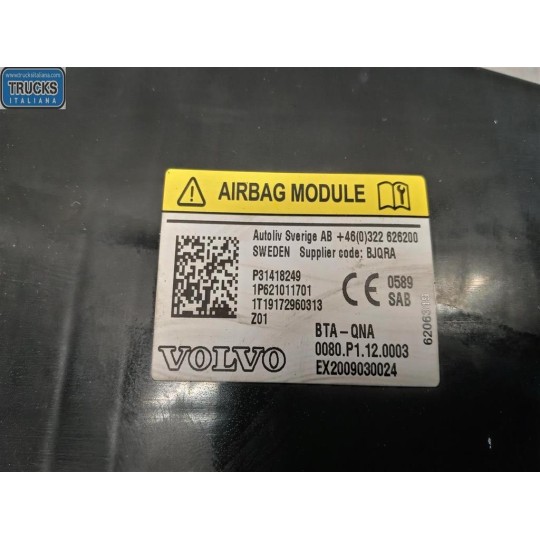 AIR BAG LATERALE SINISTRO VOLVO V40 2016> usato
