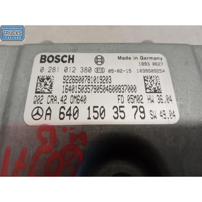 MERCEDES-BENZ CENTRALINA MOTORE MERCEDES-BENZ Classe A (W169) 2004>2008 usato