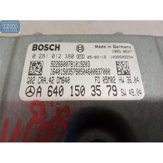 CENTRALINA MOTORE MERCEDES-BENZ Classe A (W169) 2004>2008 usato