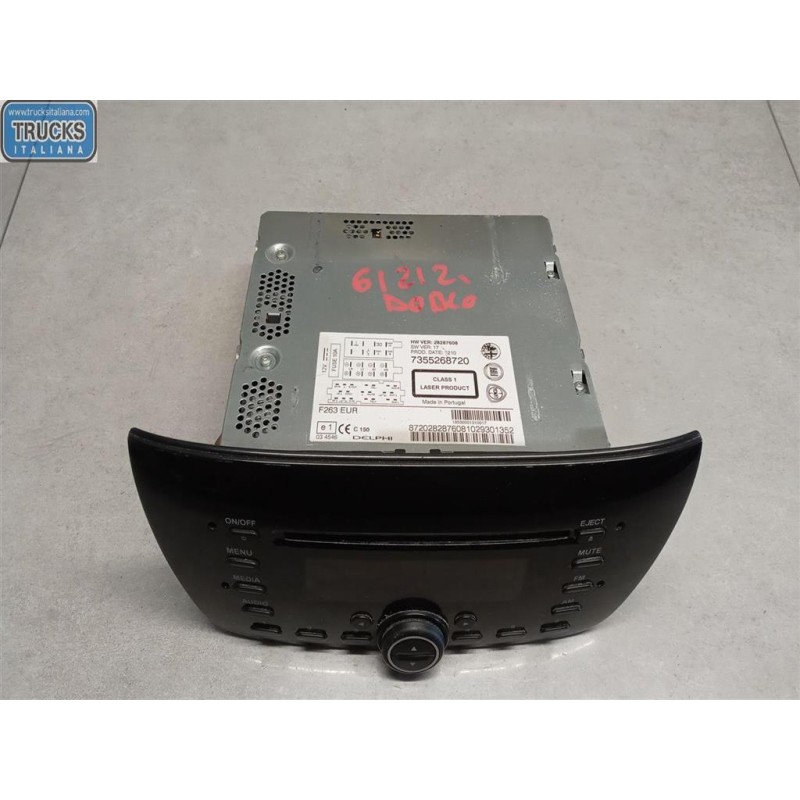 FIAT AUTORADIO FIAT Doblo' 2009>2014 usato