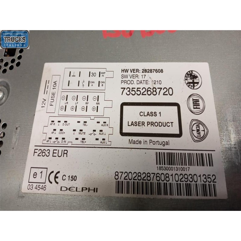 FIAT AUTORADIO FIAT Doblo' 2009>2014 usato