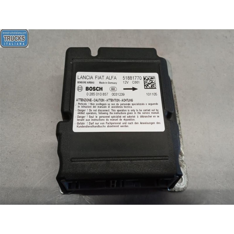 FIAT KIT AIR BAG
 FIAT Doblo' 2009>2014 used