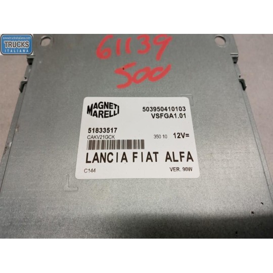 VARIOUS CONTROL UNITS  FIAT F.500 2007>2015 used