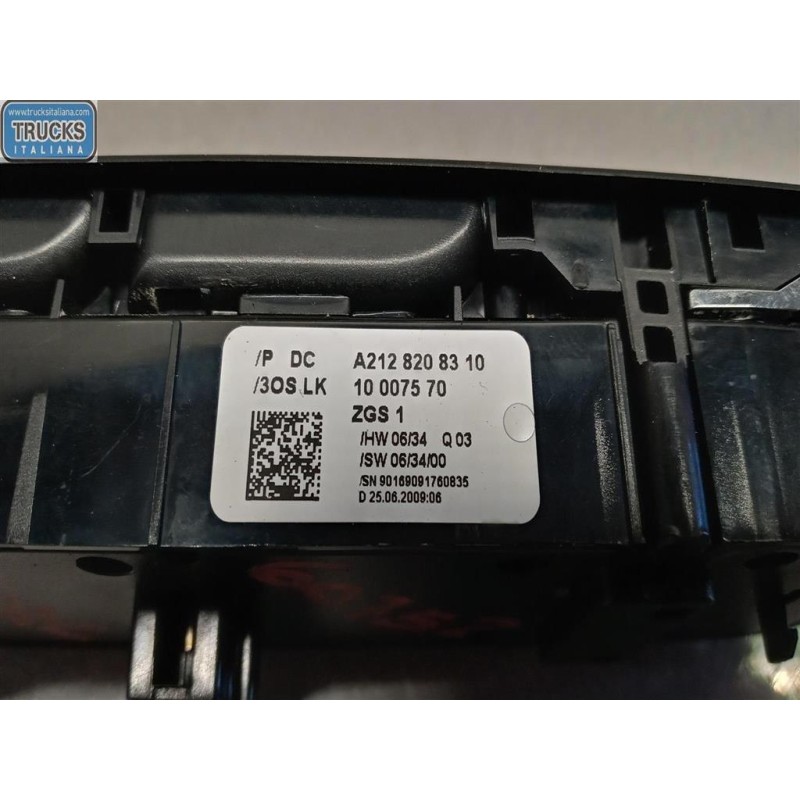 MERCEDES-BENZ INTERRUTTORI E PULSANTI ALZAVETRI MERCEDES-BENZ Classe C (W204) 2007>2011 usato