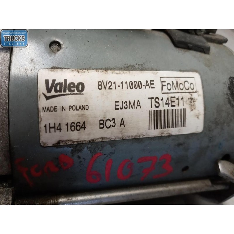 FORD STARTER MOTOR FORD EcoSport 2013>2017 used