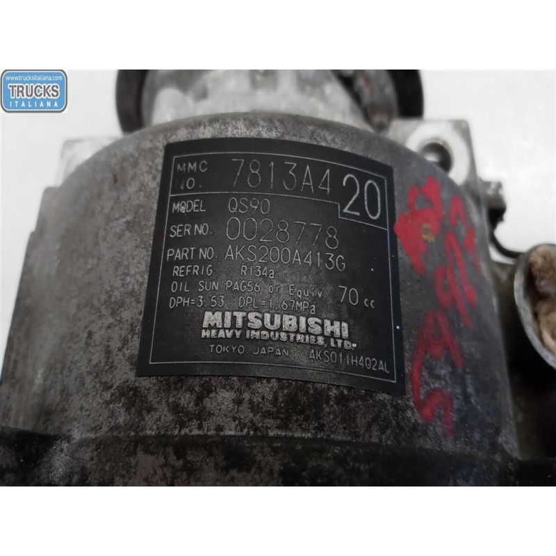 MITSUBISHI COMPRESSORE ARIA CONDIZIONATA MITSUBISHI Asx 2010>2013 usato