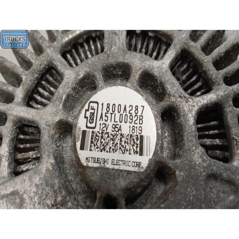 MITSUBISHI ALTERNATOR MITSUBISHI Asx 2010>2013 used
