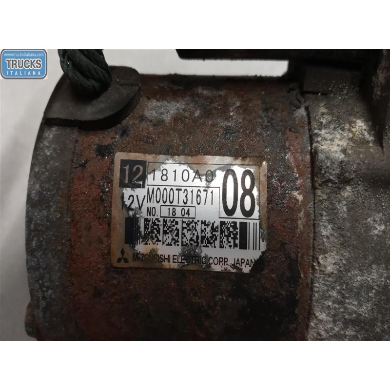 MITSUBISHI STARTER MOTOR MITSUBISHI Asx 2010>2013 used