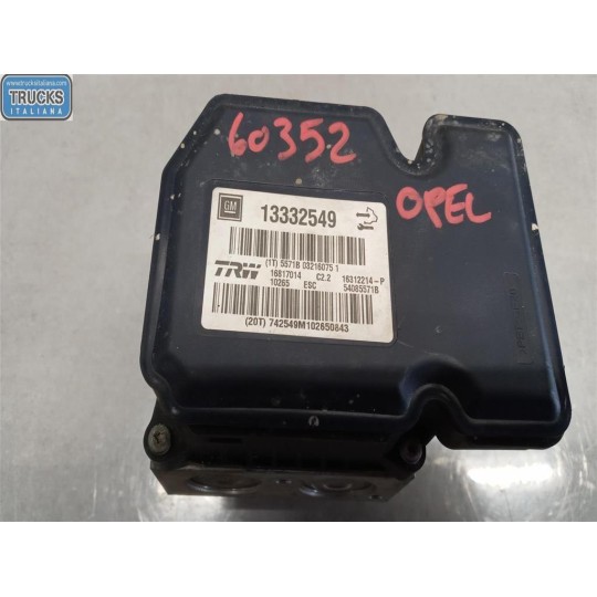 ABS SYSTEM OPEL Insignia 2009>2012 used
