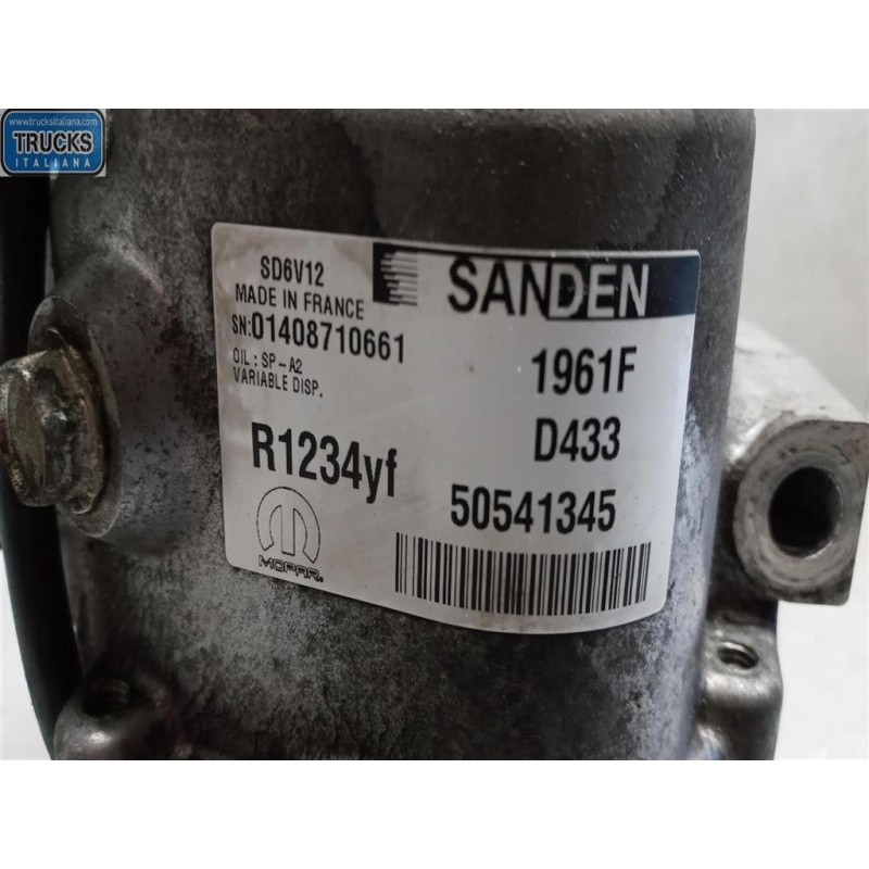 FIAT van AIR CONDITIONER COMPRESSOR FIAT van Fiorino 2016> used