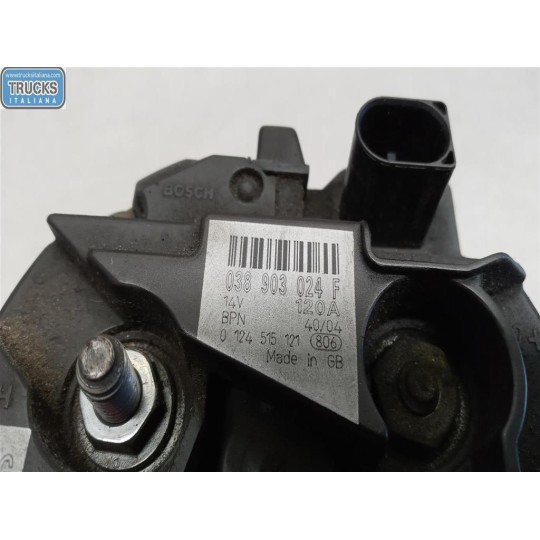 ALTERNATORE VOLKSWAGEN van Trasporter T5 2003>2009 usato