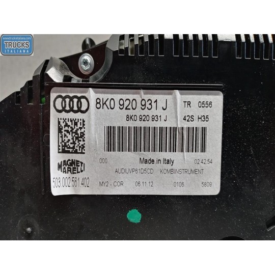 INSTRUMENT PANEL AUDI A4 2011>2015 used